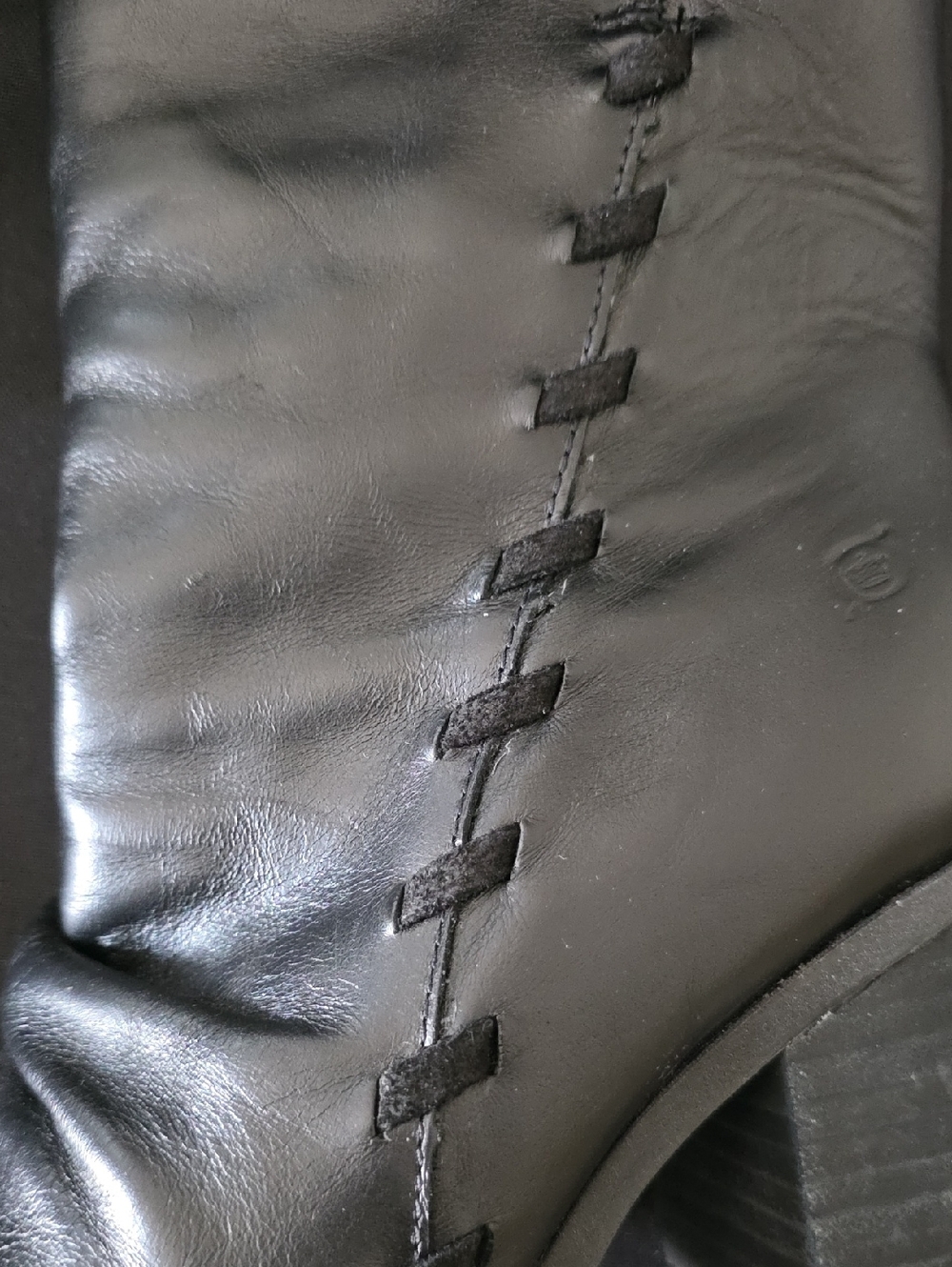 NEW BORN | $180 Toni Whipstitched Leather Boots - Picture 9 of 14